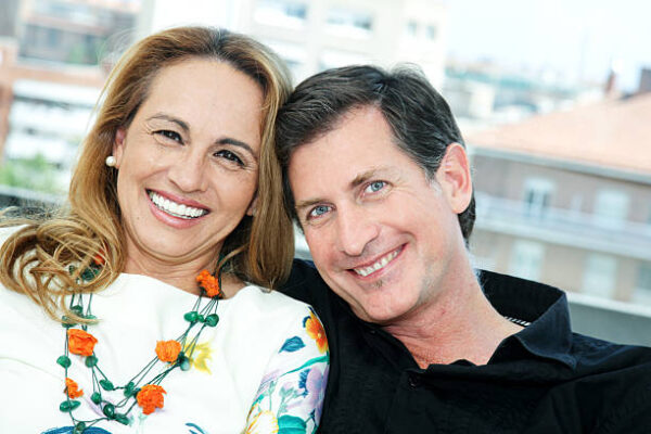 Deirdre Bosa husband at a public even